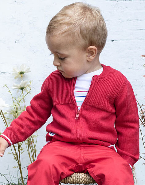 Gilet En Maille Cotelee Rouge Bebe Garcon Pull Gilet Et Cardigan Bebe Sergentmajor Gilet En Maille Cotelee Rouge Bebe Garcon Pull Gilet Et Cardigan Bebe Sergentmajor