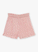 Short nude à imprimé fleuri FLUSHOETTE / 23E2PFQ1SHOD319