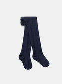 Collant bleu marine Bébé Fille NAGLORIA / 25H4BFP1COL070