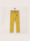 Pantalon jaune  RAXOAGE / 19E3PG62PANB106