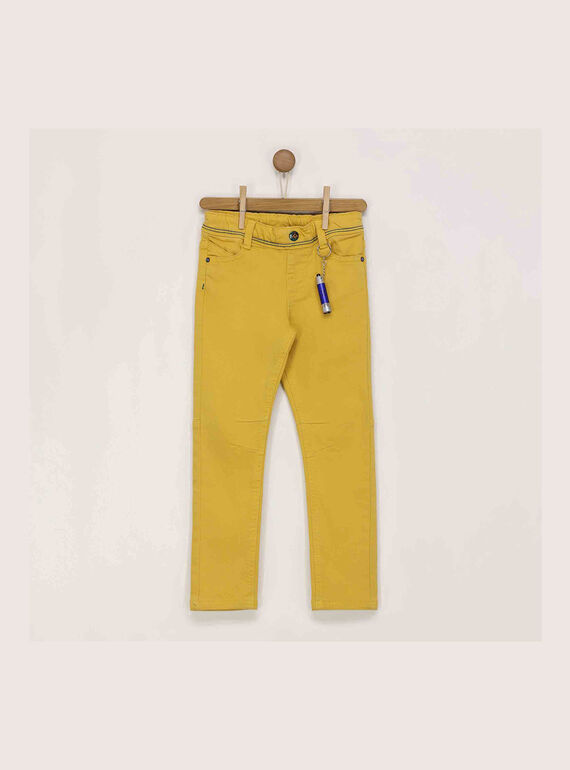 Pantalon jaune  RAXOAGE / 19E3PG62PANB106