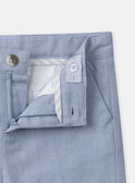 Pantalon de costume bleu MREPANTAGE / 25E3PGL2PAN213