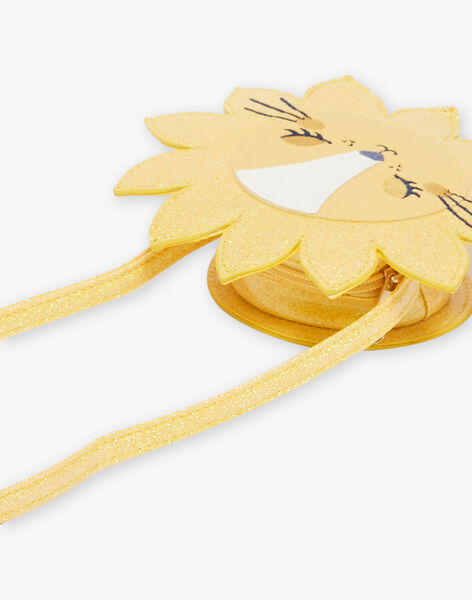 Sac bandoulière lion jaune FASAKETTE / 23E4PF81BESB105