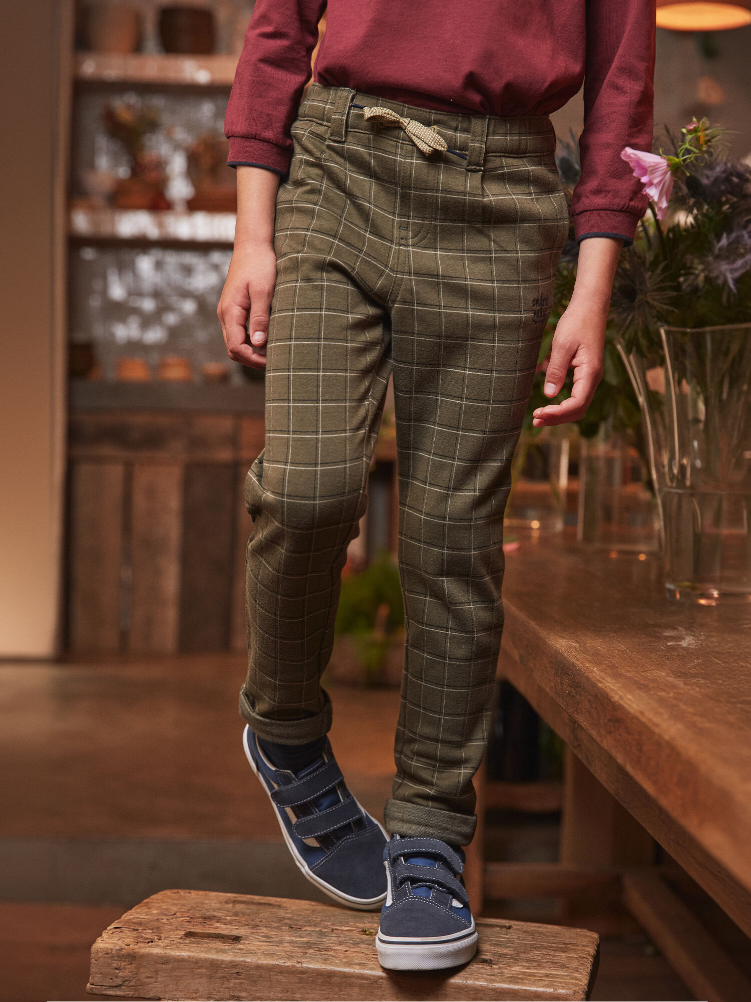 Pantalon carreaux garcon 14 ans outlet