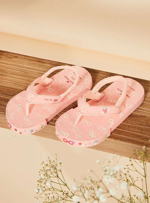 Tong de plage Rose FATONETTE / 23N10PF51D01301