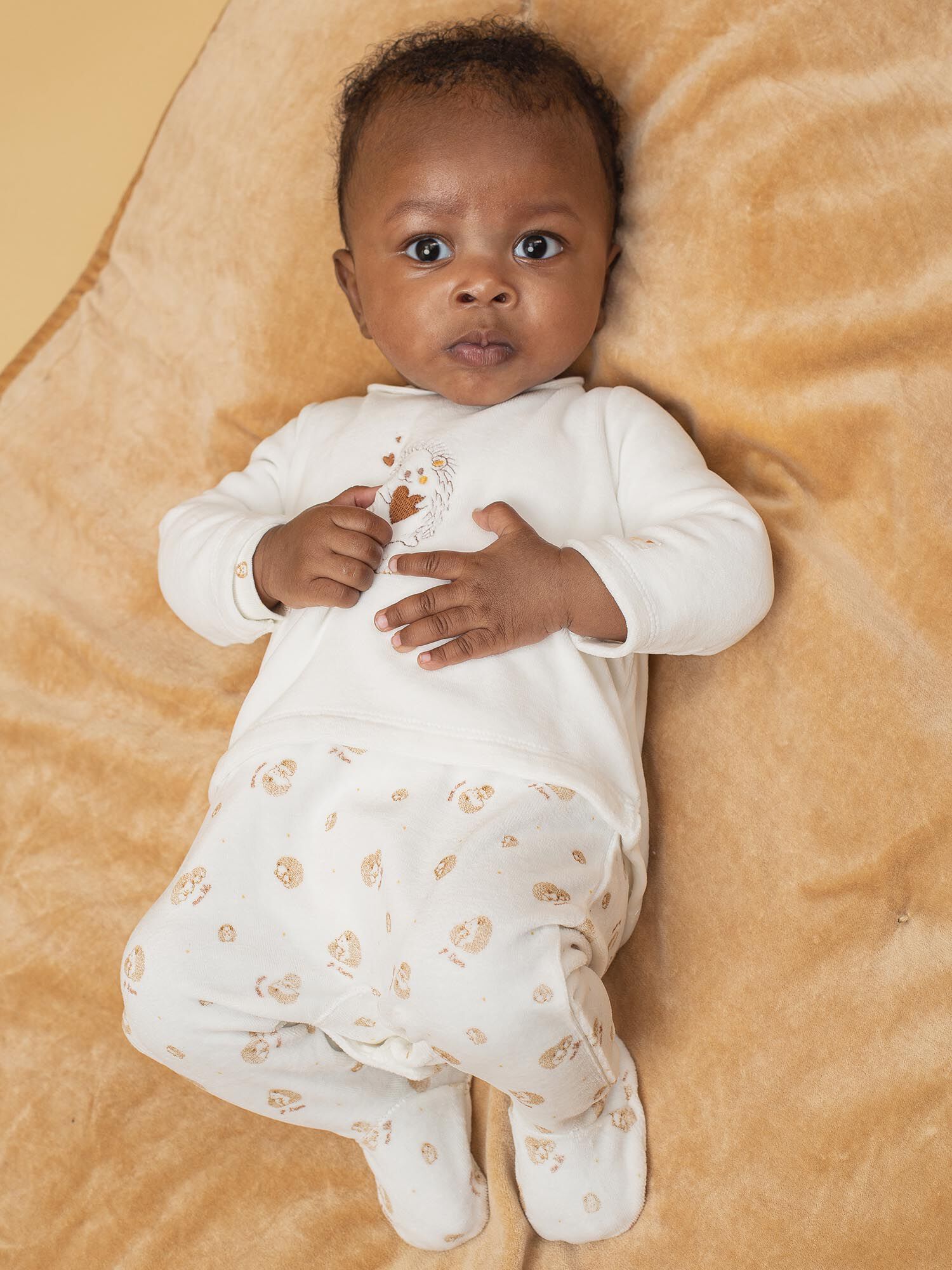 Pyjama en velours b b mixte