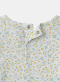 T-shirt écru à fleurs MIXETTE 1 / 25E2PF52TMC001
