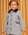 Manteau gris col Claudine DRAMATETTE / 22H2PFM1MANJ922