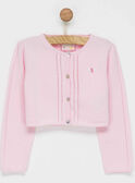 Cardigan rose NIFYETTE / 18E2PFT2CAR301