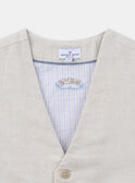 Gilet Sans Manches Blanc KREGILAGE / 24E3PGL1GSM000