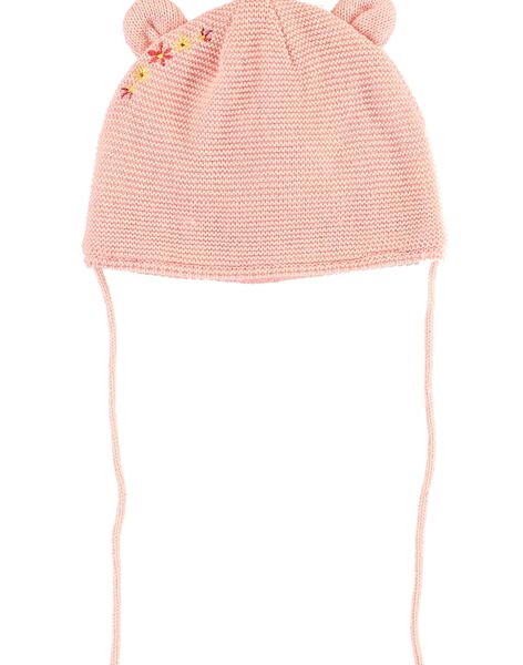 Bonnet Rose Point Mousse Bebe Fille Les Jours Fleuris Bebe Sergentmajor