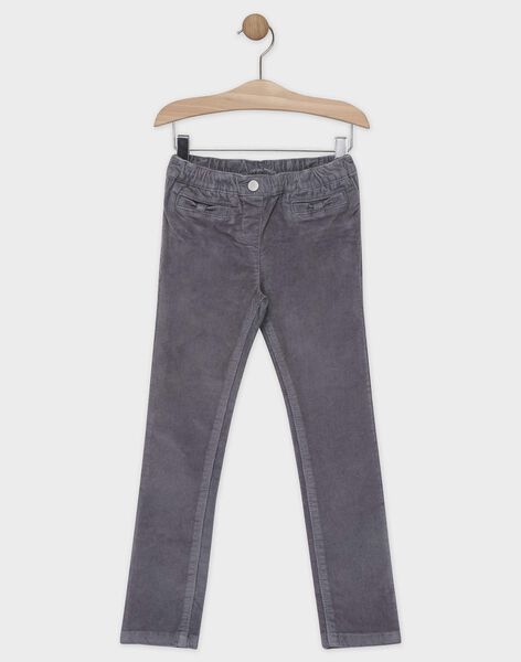 Pantalon Velours Gris Fille Pantalon Jean Et Legging Enfant Sergentmajor
