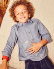 Chemise bleue manches longues DEMINAGE / 22H3PGF1CHMP267
