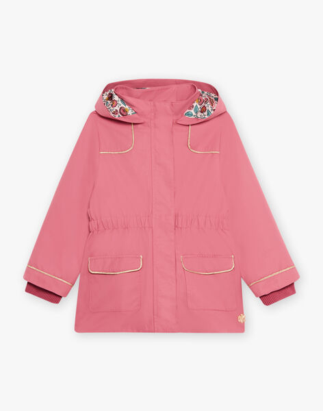 Parka à capuche 3 en 1 vieux rose DRADOETTE / 22H2PFG2PARD325