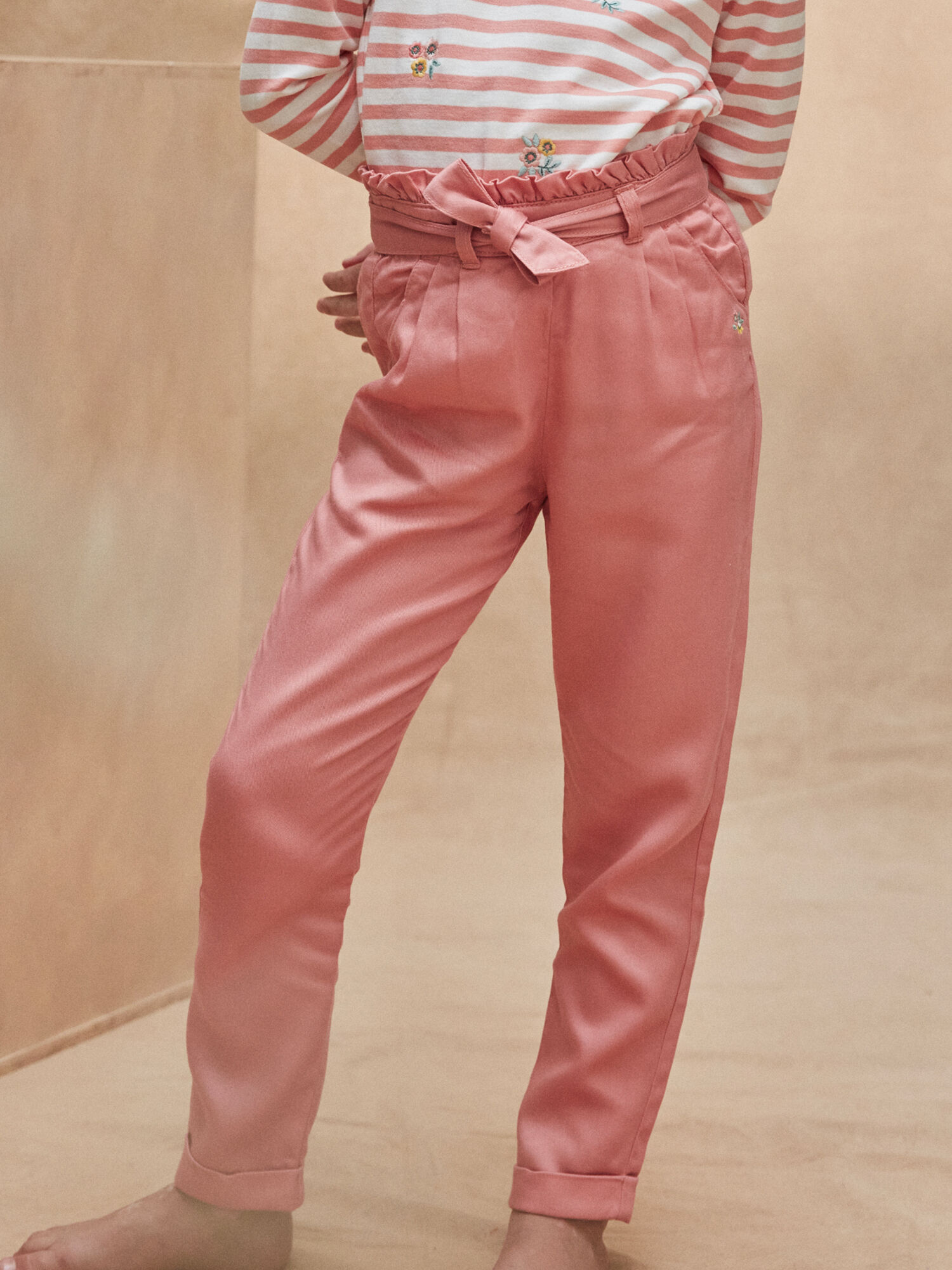Pantalon Rose Fille Sergent Major
