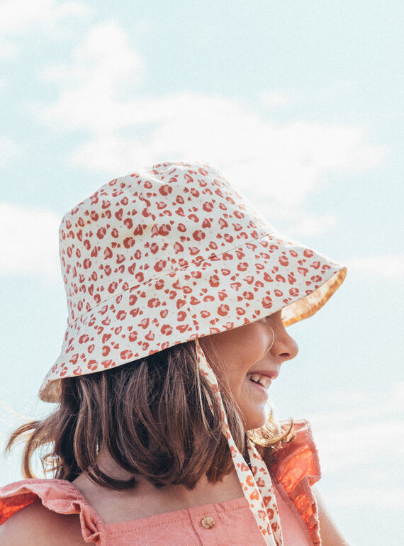 Chapeau à volants imprimé  MRABOBETTE / 25E4PFR2CHA080