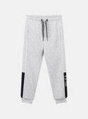 Bas de Jogging Gris KRIKAGE / 24E3PGB2JGBJ922