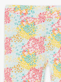 Legging écru à imrpimé fleuri enfant fille CEFLOETTE 3 / 22E4PFU3CAL811