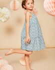 Robe courte vanille à imprimé fleuri FRUROBETTE 1 / 23E2PFX6RBS114