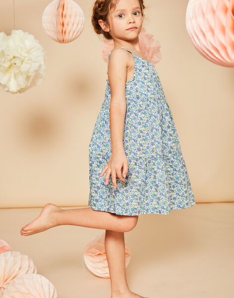 Robe courte vanille à imprimé fleuri FRUROBETTE 1 / 23E2PFX6RBS114