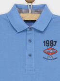 Polo bleu ROGIAGE / 19E3PGH1POL706