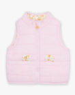 Doudoune rose sans manche réversible FIMAUD / 23E1BF51D3E030