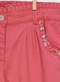 Pantalon rose RABUBETTE / 19E2PF41PAN303