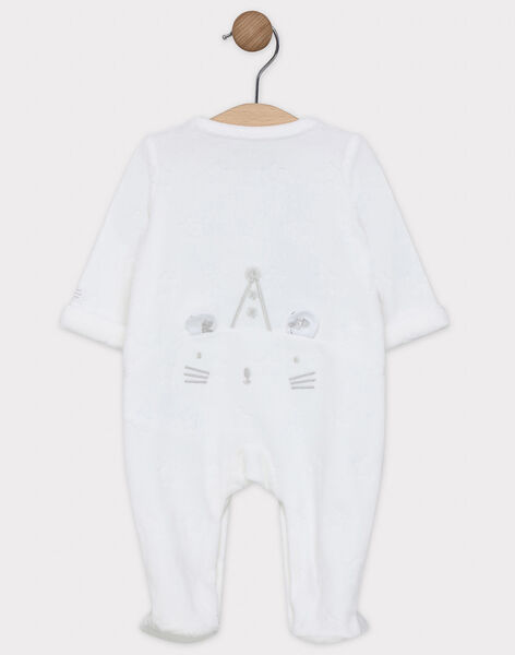 Dors Bien En Velours Devore Blanche Bebe Mixte Entre 5 Et 12 Naissance Sergentmajor