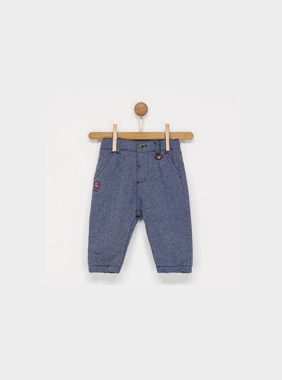 Pantalon gris anthracite chiné PAFREDDY / 18H1BGD1PAN944
