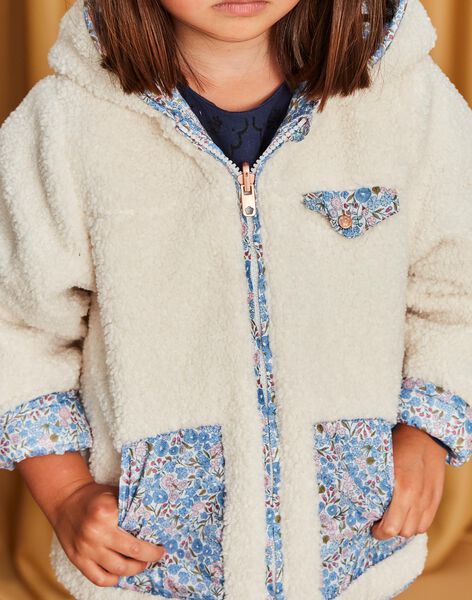 Veste réversible à capuche bleu DRIPOETTE 3 / 22H2PFV2CAP009