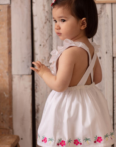 Robe Blanche Brodee Et Bloomer Bebe Fille Robe Bebe Sergentmajor Robe Blanche Brodee Et Bloomer Bebe Fille Robe Bebe Sergentmajor