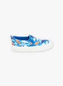 Slip-on bleu à imprimé requins FEVANAGE / 23N10PG31D16715