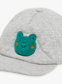 Casquette matelassée grise chiné FAROBIN / 23E4BGS1CHAJ920