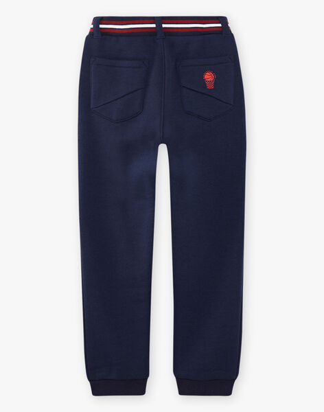 Pantalon confort bleu de chine enfant garçon CACLOAGE / 22E3PG72CFP720