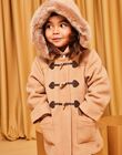 Duffle coat beige foncé DRADUFETTE / 22H2PFM2MANA014