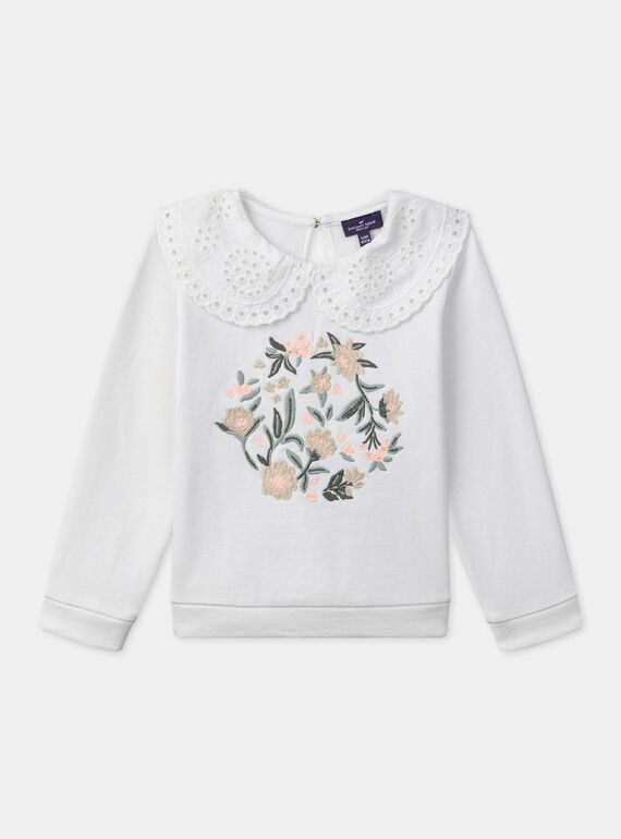 Sweat-shirt col claudine MISWETTE / 25E2PF91SWE808