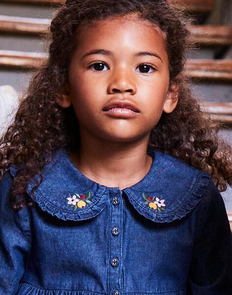 Robe fluide en denim DINEMETTE / 22H2PFE1ROBP274