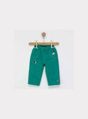 Pantalon vert  NAFIDELIS / 18E1BG81PAN601