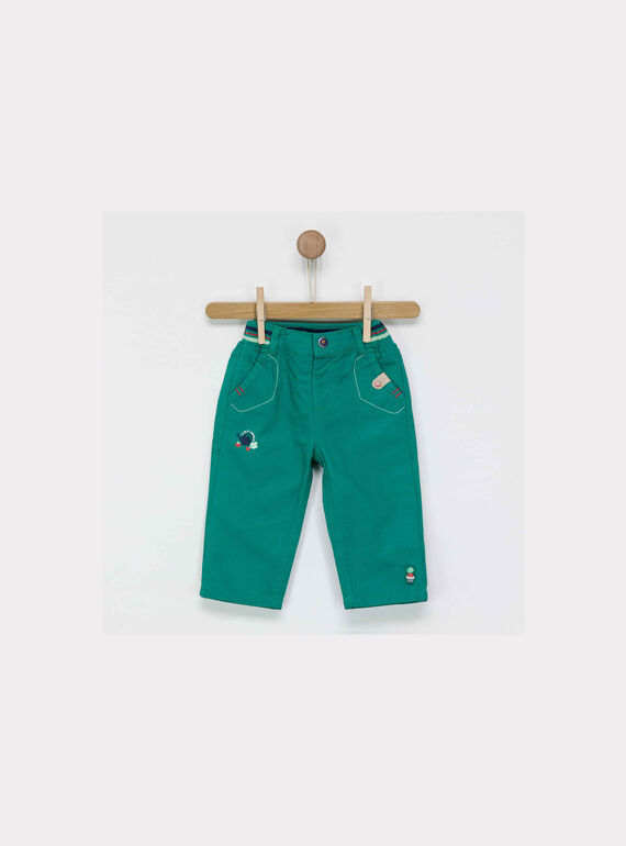 Pantalon vert  NAFIDELIS / 18E1BG81PAN601