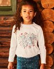 T-shirt à manches longues à imprimé fleuri DUIJETTE / 22H2PFZ1TML001