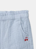 Short en double gaze de coton MAURA / 25E1BFQ1SHO706