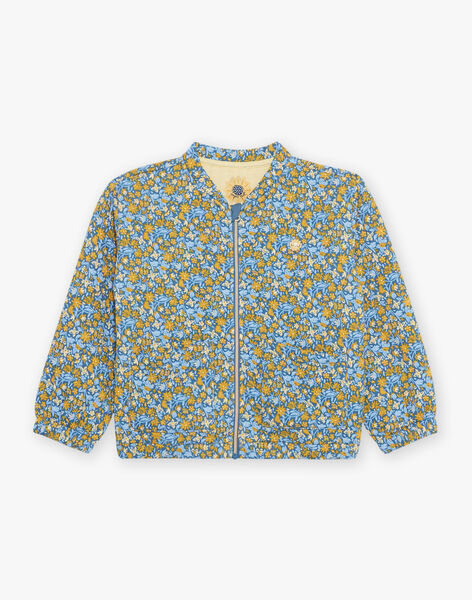 Teddy bleu marine à fleurs FATEDETTE / 23E2PF81CAR070
