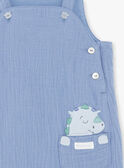 Ensemble salopette, body tee-shirt et bavoir bébé garçon ZOANGE / 21E0CGG3ENSC203