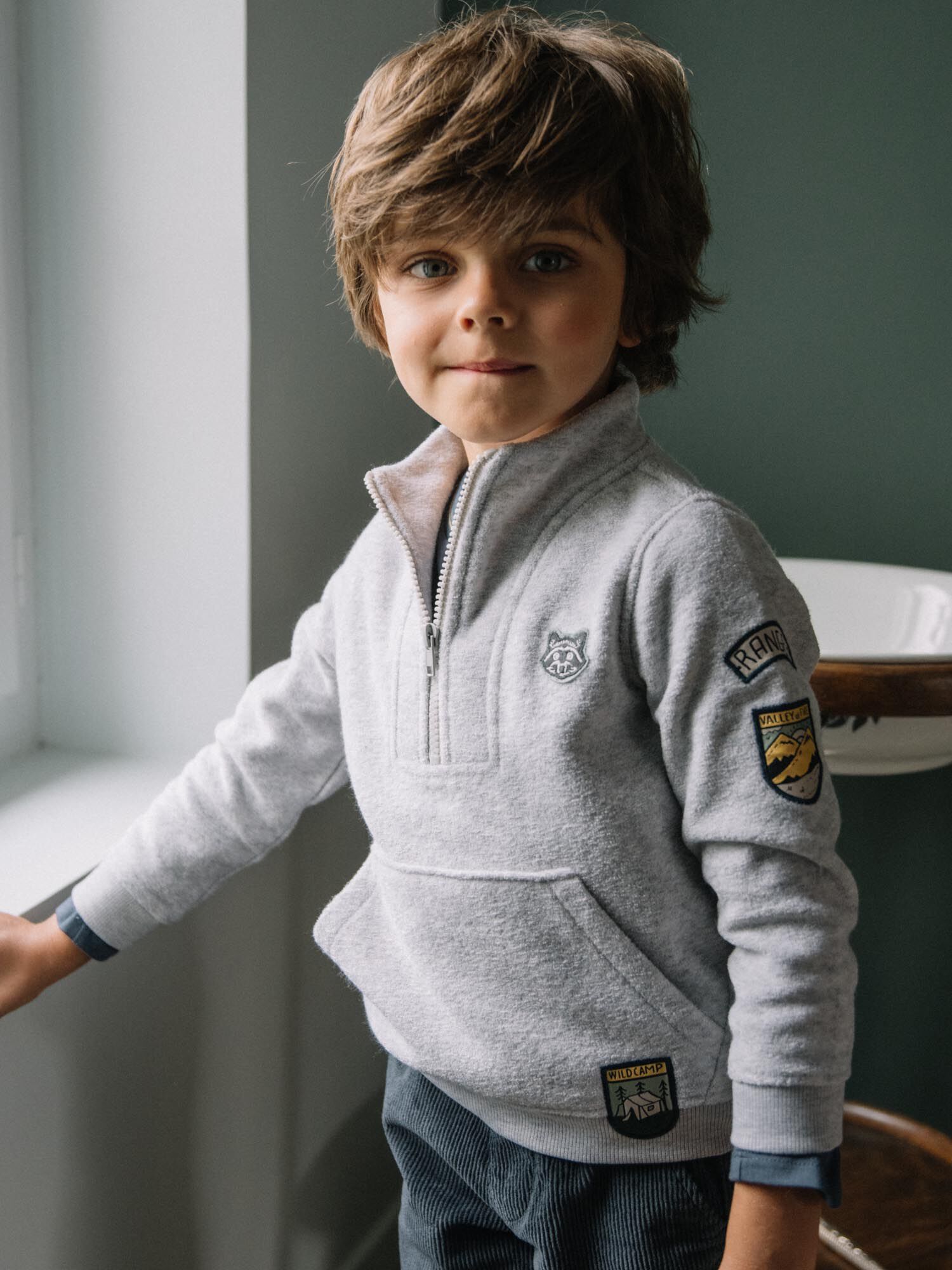 Tenue Gris Velours