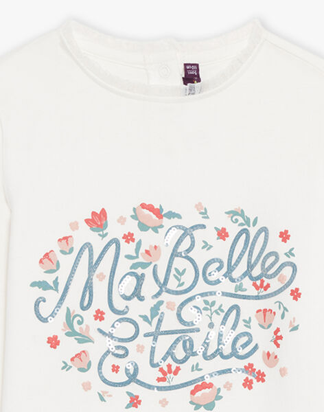T-shirt à manches longues à imprimé fleuri DUIJETTE / 22H2PFZ1TML001