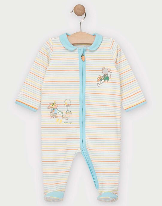 Grenouillère rayée bébé garçon Pyjama et grenouillère bébé SergentMajor