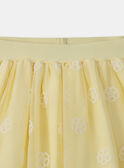 Jupe tutu fleur jaune MIXTUTETTE 1 / 25E2PF52JUPB102