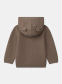 Gilet à capuche oreilles NAFRANCOIS / 25H1BGS3CAR821