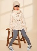 Parka beige 3 en 1 à fleurs FRATERETTE / 23E2PF51PAR808