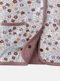 Cardigan réversible fleuri ou uni MAVETTE / 25E2PF71CAR511